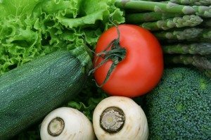 healthy cherry tomato, lettuce and vegetables healthy cherry tomato, lettuce and vegetables